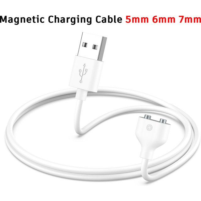 2 Pins Center Spacing 5mm 6mm 7mm Magnetic Charging Cable Magnet Suction USB Power Charger For Beauty Instrument Toothbrush