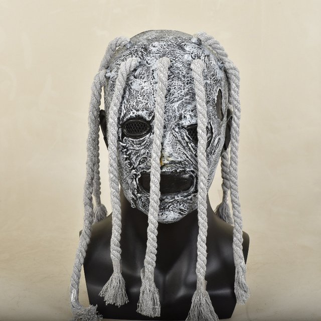 Joey masque Jordison bande Slip Cosplay noeud accessoires hommes Halloween mascarade mâle effrayant casque intégral pour déguisement jeu de rôle