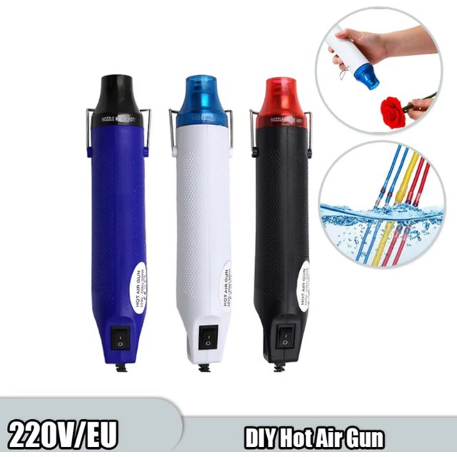 Heat gun Soldering temperature hair dryer gun Electric hot air dryer Heat gun for shrink tube automotive packaging DIY process 2