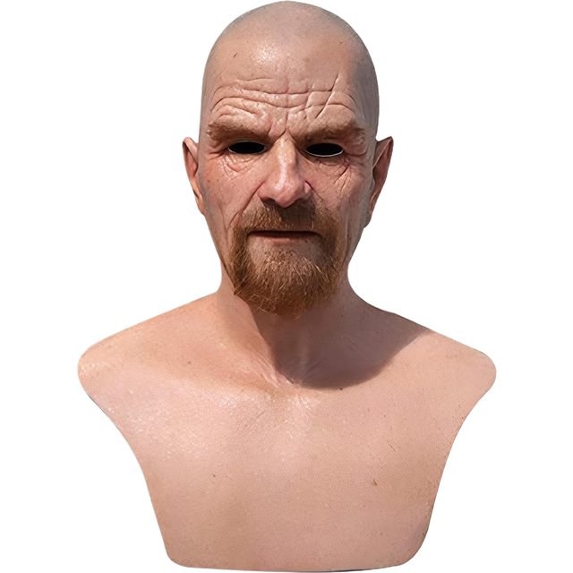 Halloween femme âgée homme masque rides complet pour masque de tête grand-père/grand-mère masque facial diable nouveauté fournitures fête Cosplay accessoires