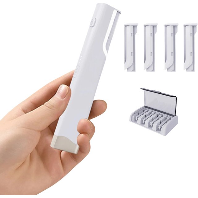 Professional Electric Dermaplaning Tool Sonic Smooth Facial Razor for women Men Eyebrow Trimmer Peach Fuzz Removal Device
