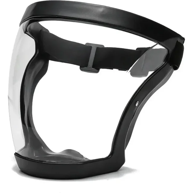 Security protection Shield Transparent Full Face Mask Kitchen Anti-splash Safety Glasses Shield Windproof Anti-Fog Head Cover