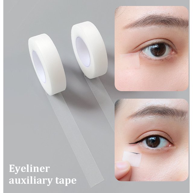 1 Roll 9m Eyeliner Auxiliary Patch Eyeshadow Protector Tape Eye Makeup Tool Eyelash Extension Beauty Cosmetics Adhesive Sticker