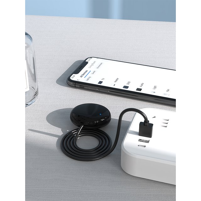 Tuya WiFi Infrared Remote Control Smart Remote Control for Air Conditioners and TVs, Supports Yandex, Smart Life, Alexa