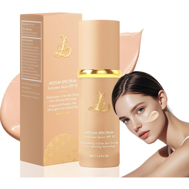 4 in 1 Color Changing Foundation Hydrating Color Changing Foundation Makeup Concealer Sun Protection Longwearing & Waterproof