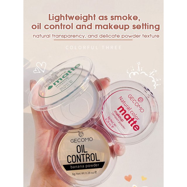 Concealer Banana powder Lasting Oil Control Makeup Honey Powder Waterproof Brightening Set Powder High gloss Powder Cream