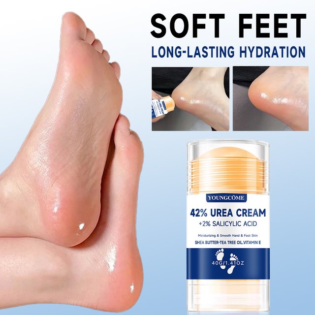 42% Urea Foot Cream + 2% Salicylic Acid Intensive Hydrating Cracked Foot And Hand Care Moisturizing Foot Cream And Hand Cream