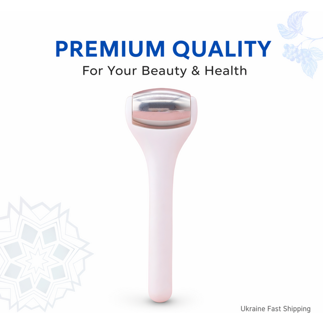 Ice Roller for Face Eye Puffiness Relief Shipped From Ukraine Facial Massager Cooling Skin Care Tool Anti Aging Fast Delivery
