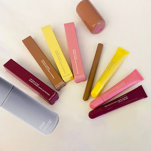Hot Yellow Lemontini Portable Moisturizing lipstick Phone Case For 16 15 14 13 12 11 Pro Max Plus Facial Cleanser Glazing Milk