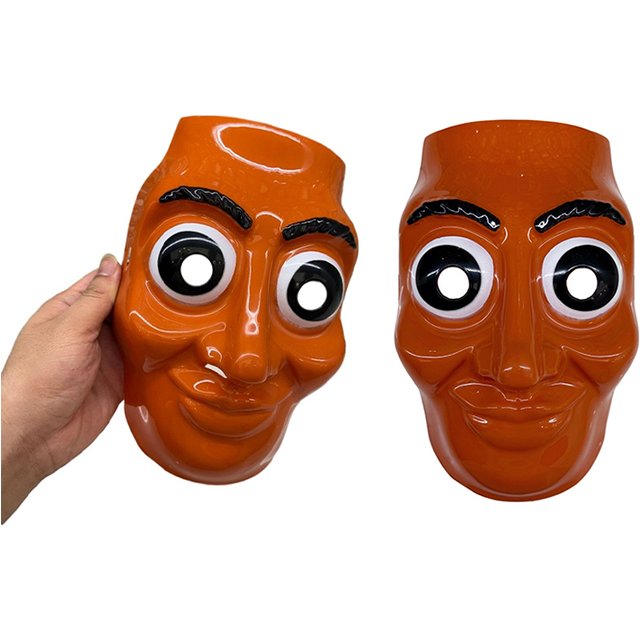 Italian Brainrot Tung Sahur Anime Cosplay Mask Halloween Party Stage Performance Prop Cartoon Carnival Role Play Face Mask Gift