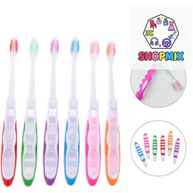Hygiene Oral Portable Disposable Foldable Travel Camping Toothbrush Hiking Tooth Brush Tooth Cleaning Tools Folding Toothbrush