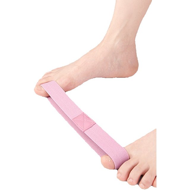 1-2Pcs Tensile Tape Hallux Valgus Of Foot Corrective Training Exerciser Belt Toe Separator Thumb Elastic Band Foot Care Tools