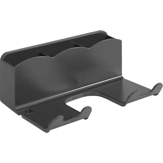 Hair Dryer Holder Wall Mounted Hair Straightener Dryer Hair Stand Bathroom Organizer Shelves Washroom Organization Shelves