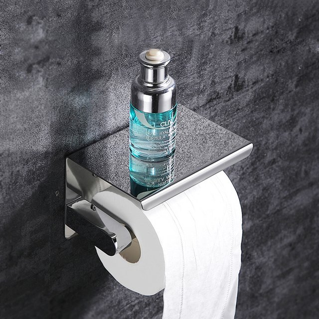 Porte-papier hygiénique, rouleau de papier WC, étagère à parfum pour accessoires de rangement de