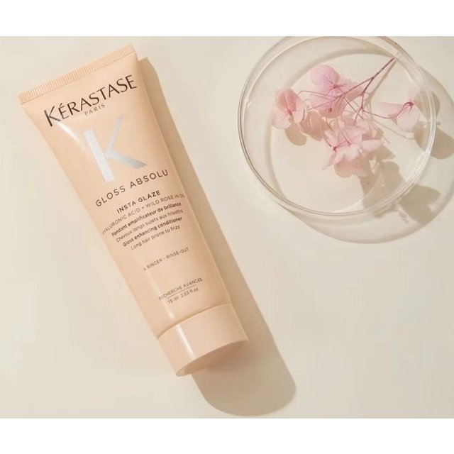 Kerastase Gloss Absolu Gloss Enhancing Conditioner 75ml/2.5oz, Original Conditioner for women/Men, Hair Care Treatment