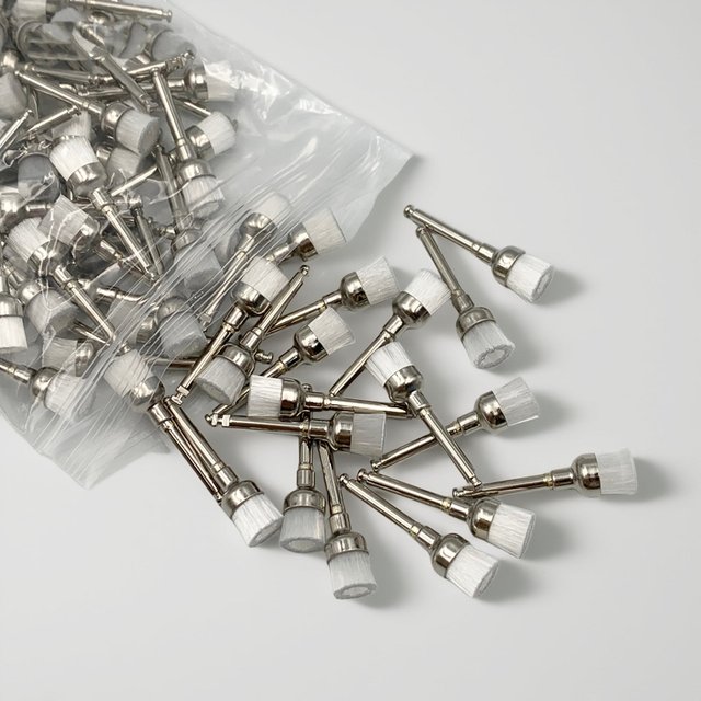 100 Pieces/Box Dental Polishing Teeth Whitening Brush Dental Tools Polishing Tools