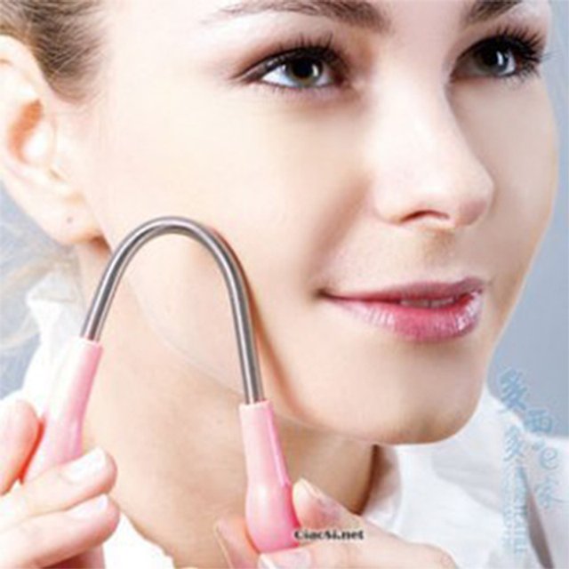 Hair Remover Spring Epilator for Face Cheek Upper Lip Women Hair Removal Cream Shaving Threading Makeup Tools