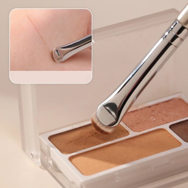 Sharp Thin Small Eye Cosmetic Tools 2/1pcs Curved Eyeliner Makeup Brushes Eye Makeup Smudge Tools Precision Soft Eyeshadow Brush