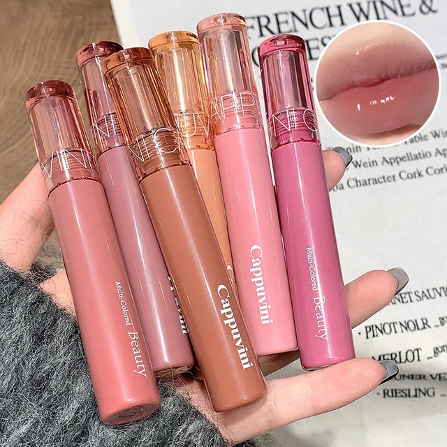 Beauty Juice Lip Glaze Gummy Jelly Mirror Water Gloss Lip Glaze Female Affordable Lipstick Student Makeup