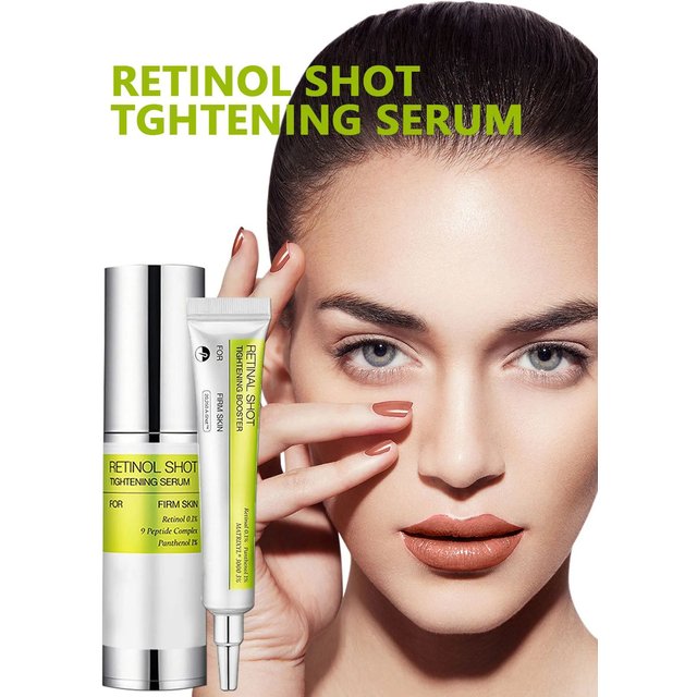 Retinol Firming Face SerumTightening Wrinkles Eye Cream Hydrating Remove Dark Circles Moisturizer Korean Beauty Skin Care