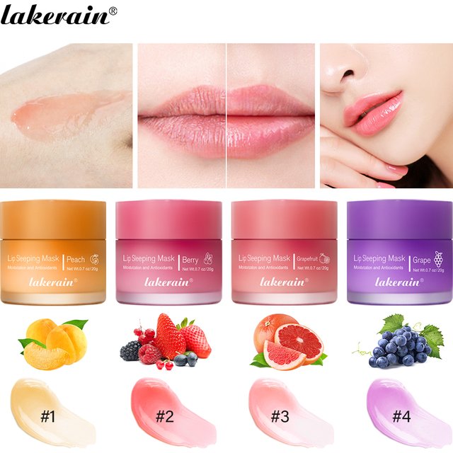 20g Moisturizing Lip Mask Night Sleeping Lips Care Maintenance Fades Lip Lines Relieves Lipitis Lip Care Products