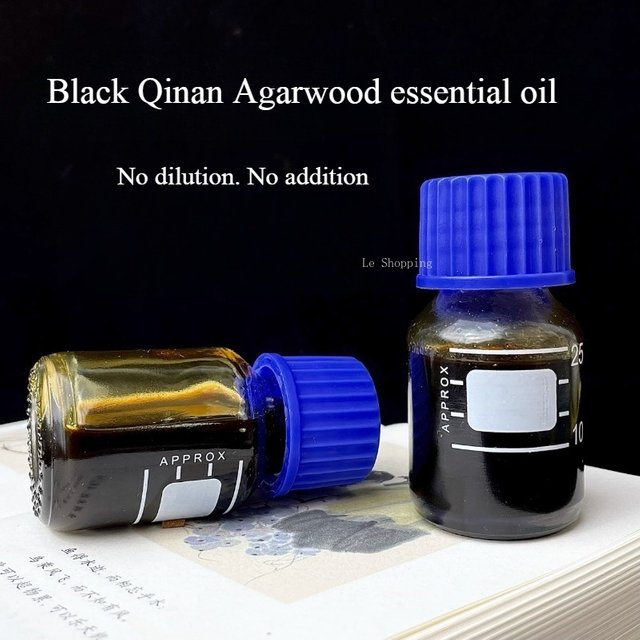 Six étoiles noir Qinan Agarwood Hainan huile essentielle supercritique pur Zheng sans dilution sans additifs parfum dure longtemps