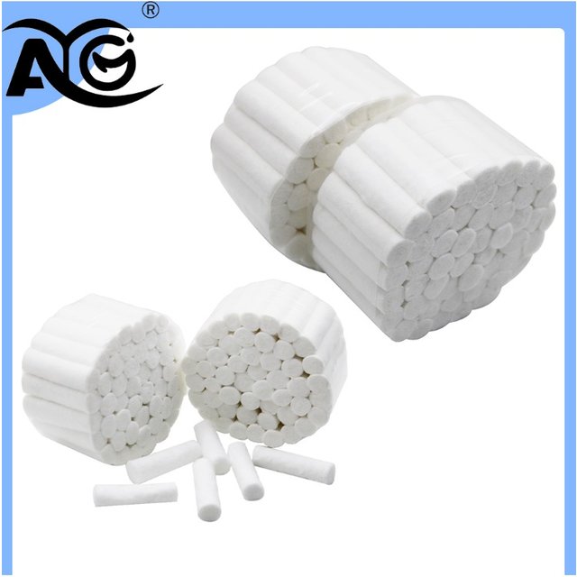 AG 1/20Rolls Disposable Dental Cotton Wool Roll Medical Consumable Teeth Whitening Cleaning Absorbent Dentistry Materials