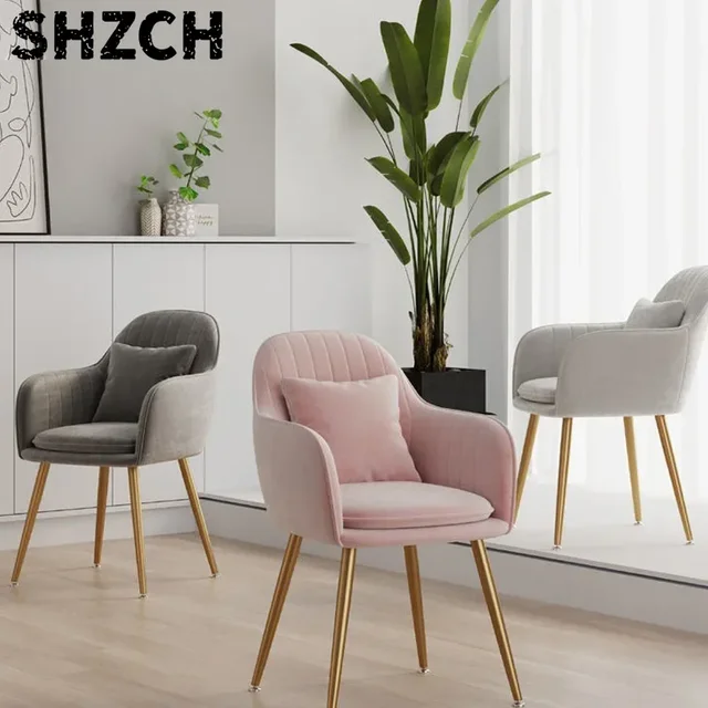 Home Makeup Chair Creative Bedroom Chairs Light Luxury Soft Bag Comfortable Stool Exquisite Modern Simple Bench Furniture