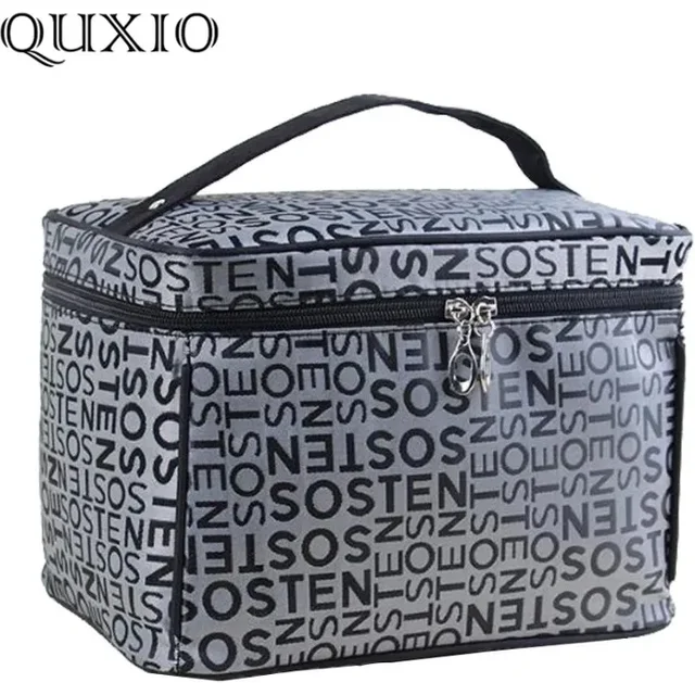 Extra Large Capacity Woman Cosmetic Bags Big Travel Toiletry Bag Letter Pattern Necessary Organizer Makeup Bag Storage ZL100