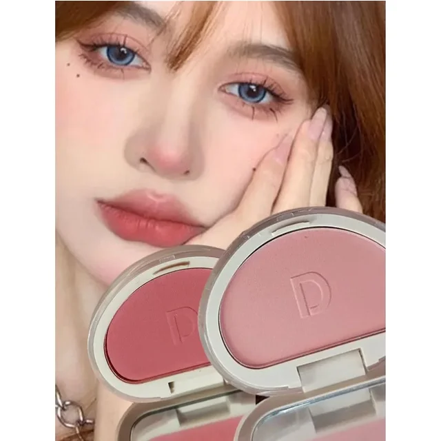 1PC Blush Makeup Palette Cute 7 Color Mineral Powder Blue Pink Rouge Long Lasting Natural Cheek Tint Waterproof Blusher Cosmetic