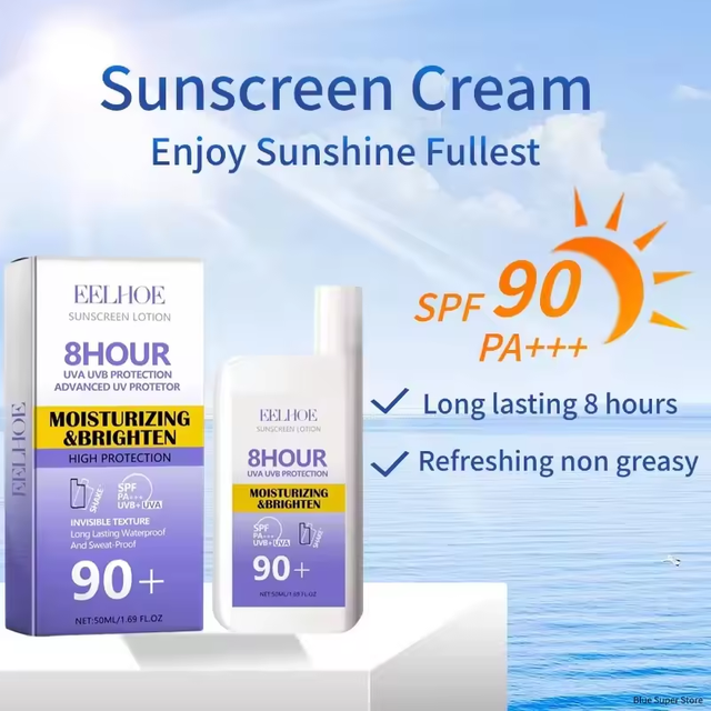 Sunscreen SPF 50+ Sun Cream Facial Body Skin Protective Cream Oil-control Moisturizing Face Body Skin Care