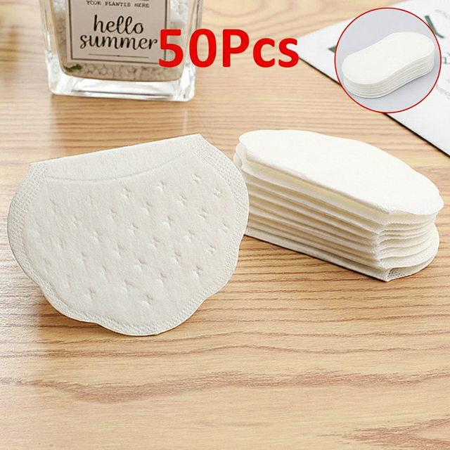1-50pcs Unisex Sweat Pads Summer Deodorants Underarm Anti Perspiration Sweat Pads Disposable Absorb Sweat Shield Pad New