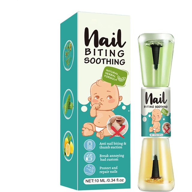 No Bite Nail Polish Thumb Sucking Nail Polish Stopper Child Anti-biting Nails Bitter Nail Water Non-toxic Stop Eating Fingernail