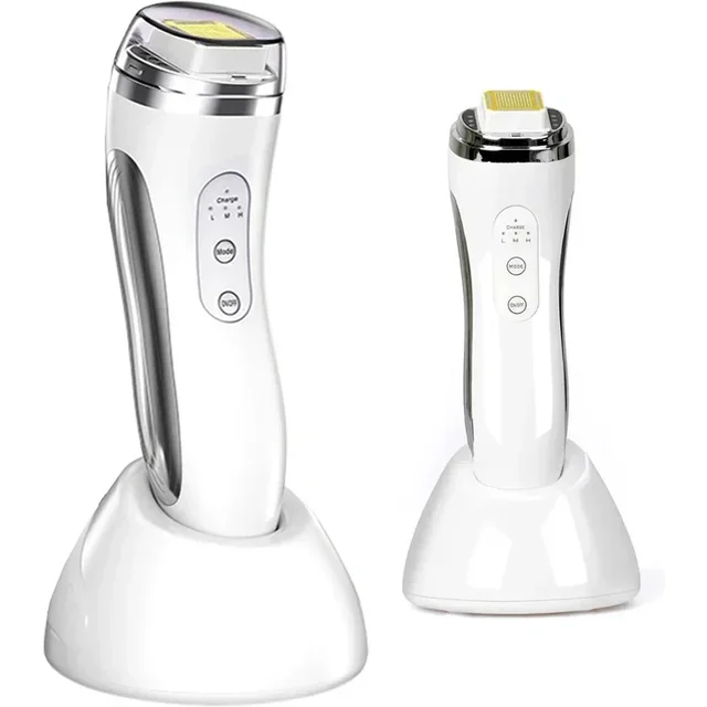 Electric Facial Lifting Machine Dot Matrix Skin Tightening Rejuvenation Wrinkle Removal Face Massager Home Use Beauty Devices