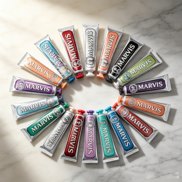 Popular Brands Marvis Whitening Healtmint Freshen Breath Toothpaste Italy Original Remove Smoke Stains Yellowing Toothpaste