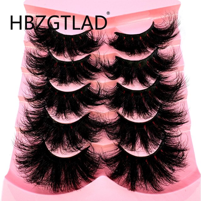 AMSDCN Fluffy 3D Long Artificial Mink Natural Dramatic Soft Eyelash Extension Makeup