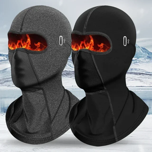 Cagoule de cyclisme pour hommes, casquette chaude d'hiver pour vélo, moto, masque facial, Protection