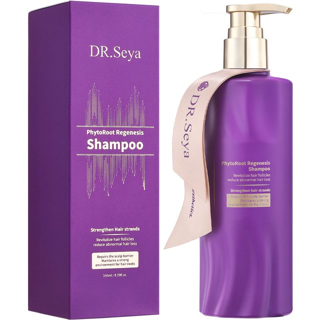PhytoRoot Regenesis Shampoo - Anti Hair Loss Treatment with Ginger & Ginseng Extract, Reduces Shedding & Strengthens Hair Roots