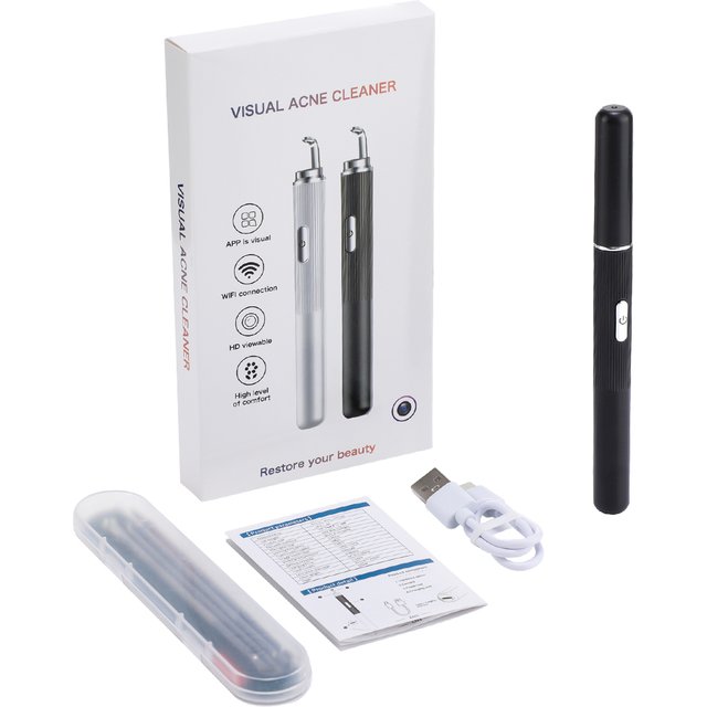 New Intelligent Visual Blackhead Remover Facial Acne and Pore Cleaner HD Camera Comedone Blackhead Removal Extractor Beauty Tool