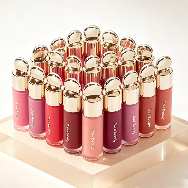 Rare Beauty Lightweight Lotion Matte Texture Liquid Powder Blusher Nourishing 4 Color Butter Lipstick Bronzing Liquid Cosmetics