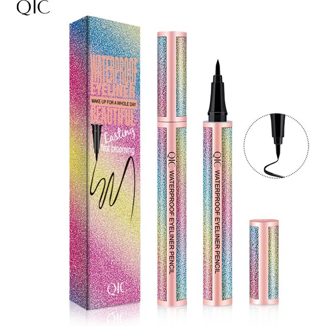 Starry Sky Black Liquid Eyeliner Pen Waterproof Quick Drying Eye Liner Pencil Women Beauty Cosmetics Eye Makeup Products