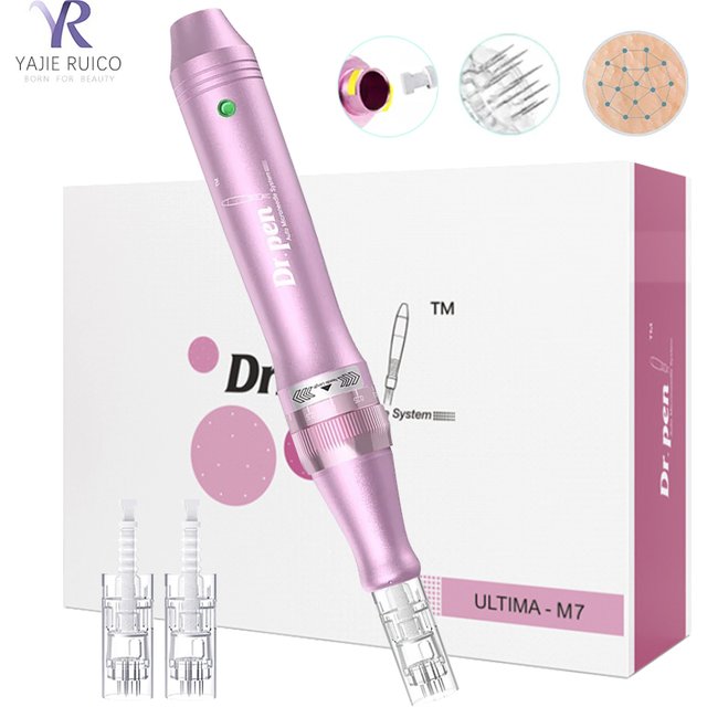Authentic Dr. Pen Ultima M7 Multi-function Facial Mesotherapy Skin 0.25mm Needle Wireless Electric Derma Beauty Device