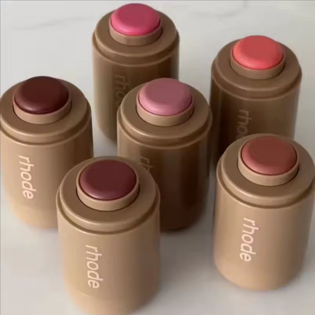 Baume à lèvres Rhodeskin, rouge à lèvres lissant les ridules, nourrissant longue durée, soin quotidien pour femmes, maquillage hydratant, blush, cadeau de printemps