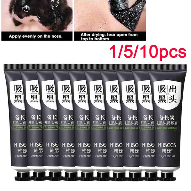 Blackhead Remover Mask Oil-Control Nose Black Dots Mask Deep Cleansing Shrink Pores Black Head Removal Peel Off Mask Skin Care