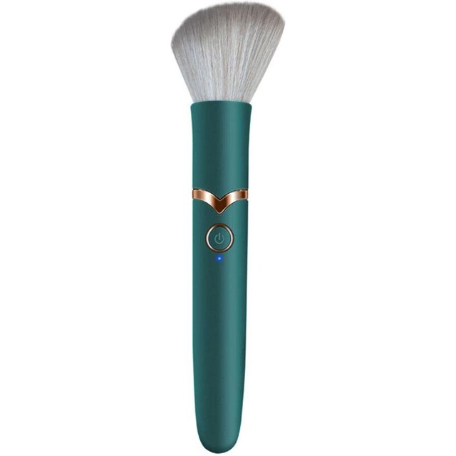 Electric Makeup Brush, 10 Gears Vibration Blush Makeup Brushes Loose Powder Shadow Brushes Vibrating Makeup Brush Rotating Brush