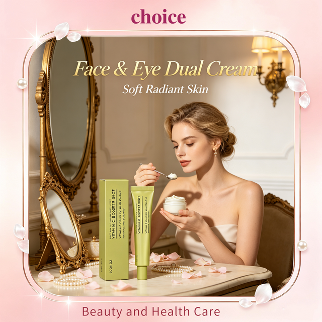 Vitamin C Booster Shot Face Cream Niacinamide Brightening Improve Fine Lines Moisturizer Soft Skin Daily Lock Water Face Cream