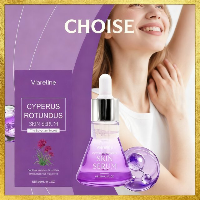 Post Hair Removal Care Serum Soothing Brightening Skin Care for Keeping It Moisturized Soft Refreshed with Hyaluronic