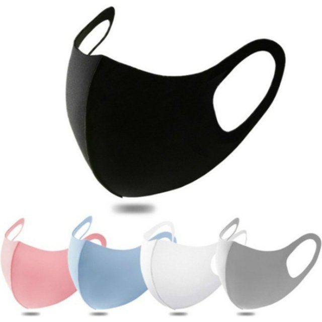10pcs Ice Silk Mask Spring And Summer Dustproof Washable Reusable Face Mask Unisex Adult/Mask Outdoor Travel Protection