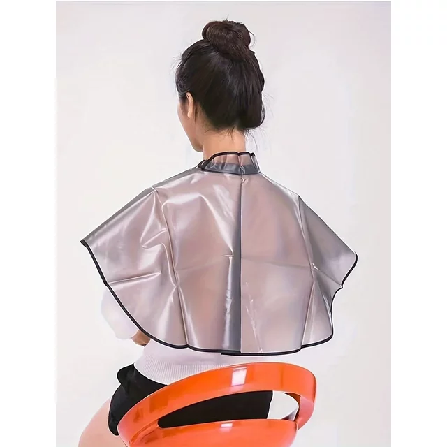 Men's and Women's Waterproof Hair Salon Shawl, Suitable for Hairdressing, Shampooing, Dyeing Hair, Professional Styling Apron