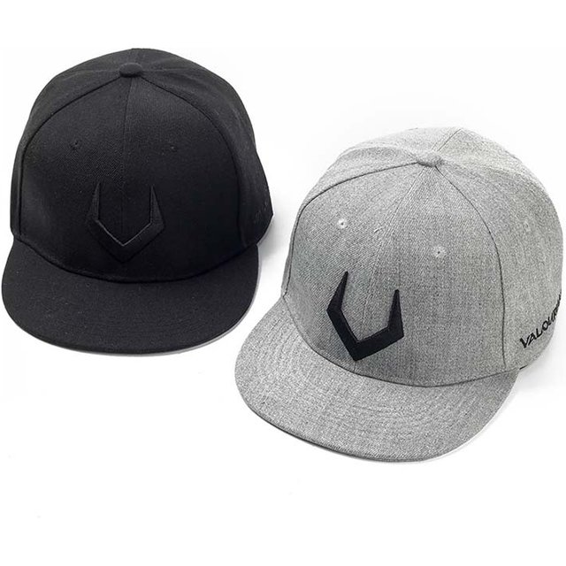 High quality Unisex Simple grey V 3D pierced Embroidery Bill Hip-Hop Hats Outdoor Adjustable Casual Baseball Caps Sunscreen Hat